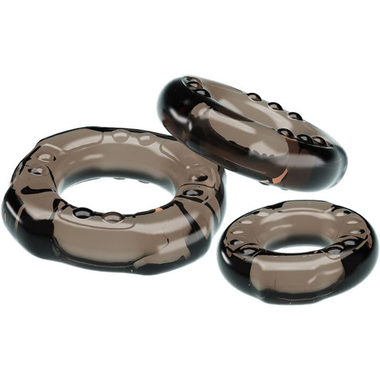 DANCE - COCK RINGS YVONNE LOT DE 3 ANNEAUX PÉNIS