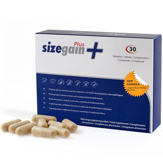 500 COSMETICS - SIZEGAIN PLUS PILULES POUR L'AGRANDISSEMENT DU PÉNIS