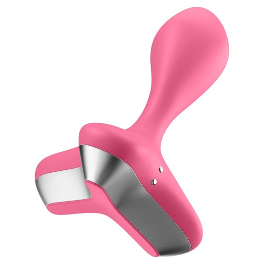 SATISFYER - GAME CHANGER PLUG VIBRATEUR ROSE