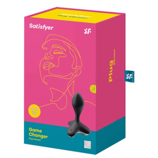 SATISFYER - GAME CHANGER PLUG VIBRATEUR ROSE