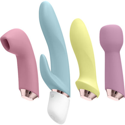 SATISFYER - ENSEMBLE VIBRATEUR ET SUCCION MARVELOUS FOUR
