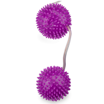 DANSE - UN PLAISIR PROFOND BOULES TEXTURÉES VIOLETTES 3,60 CM