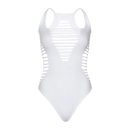 LEG AVENUE - BODY STRING DOS NAGEUR TAILLE UNIQUE - NOIR