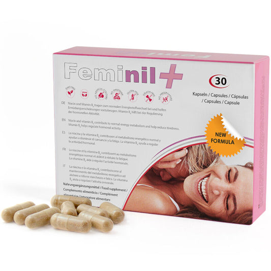 500 COSMETICS - FEMINIL+ AUGMENTATION DE LA LIBIDO SEXUELLE FÉMININE - 30 CAPSULES