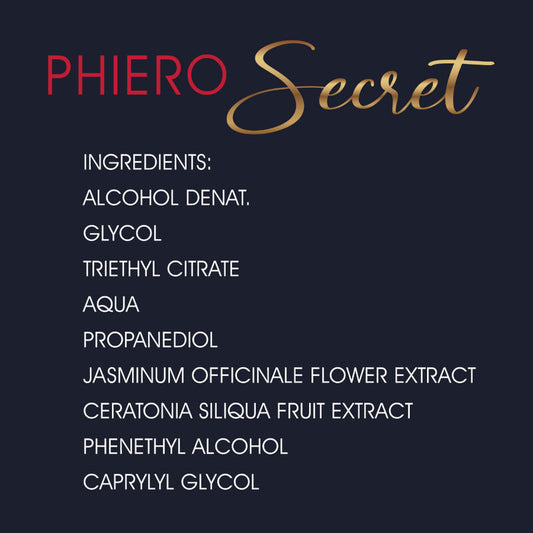 500 COSMETICS - PHIERO SECRET CONCENTRÉ D'HORMONES NATURELLES SANS ODEUR 15 ML