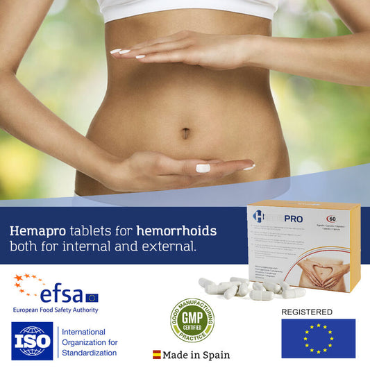 500 Cosmetics - Pilules Hemapro pour le traitement des hémorroïdes