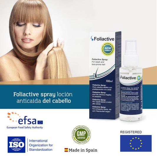 500 COSMETICS - SPRAY FOLIACTIVE POUR PRÉVENIR LA CHUTE ET LA CROISSANCE DES CHEVEUX
