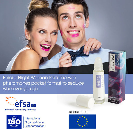 500 COSMETICS - PHIERO NIGHT WOMAN PARFUM PHÉROMONES AVEC ROLL-ON