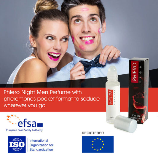 500 COSMETICS - PHIERO NIGHT MAN PARFUM PHEROMONES HOMME AVEC ROLL-ON