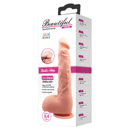DANCE - GODE RÉALISTE JASON NATUREL 24 CM