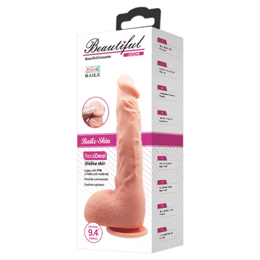 DANCE - GODE RÉALISTE JASON NATUREL 24 CM