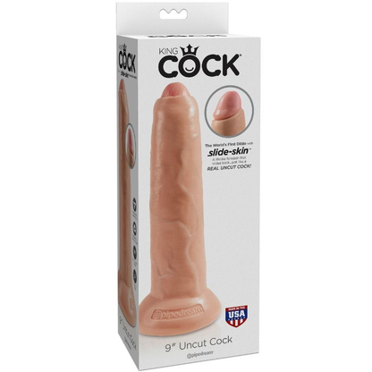 KING COCK - GODE RÉALISTE NATUREL NON COUPÉ 23 CM