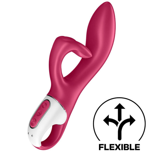 SATISFYER - VIBRATEUR POINT G EMBRACE ME ROUGE