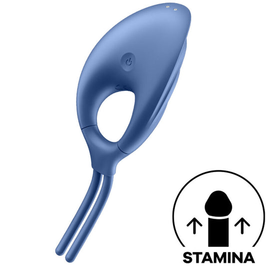 SATISFYER - BAGUE VIBRANTE VERTE SWORDSMAN