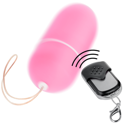 ONLINE - PINK REMOTE CONTROL VIBRATING EGG L
