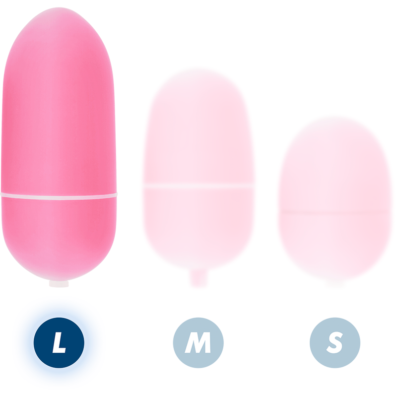 ONLINE - PINK REMOTE CONTROL VIBRATING EGG L