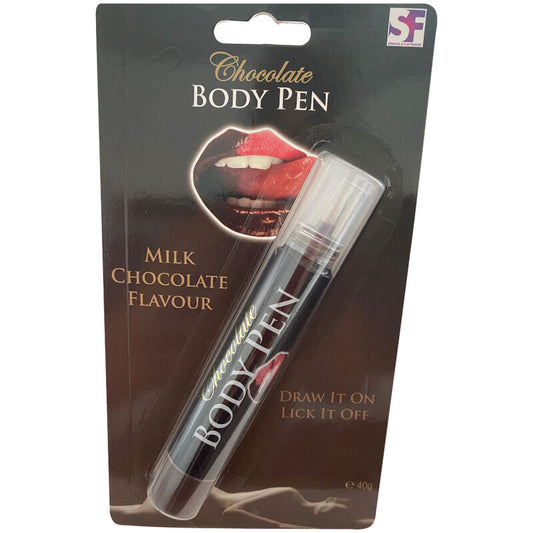 SPENCER &amp; FLEETWOOD - STYLO CORPS CHOCOLAT