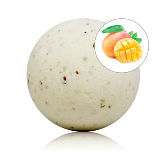 TALOKA - BOMBE DE BAIN AU PARFUM DE MANGUE ET DE PÉTALES DE ROSE