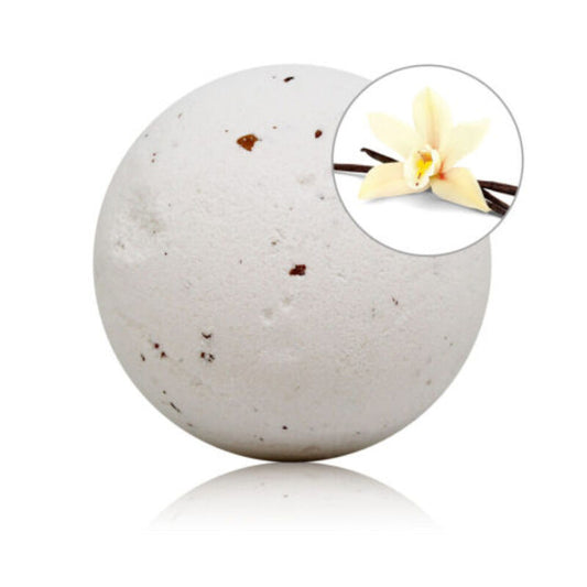TALOKA - Bombe de bain parfumée à la vanille et aux pétales de rose