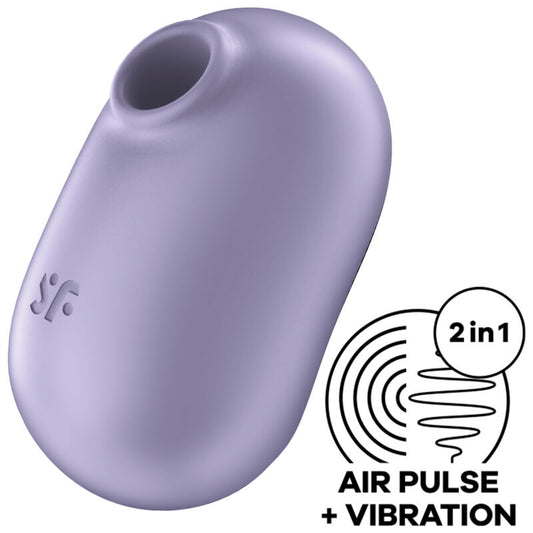 SATISFYER - PRO TO GO 2 DOUBLE STIMULATEUR ET VIBRATEUR BEIGE