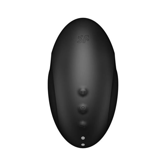SATISFYER - VULVA LOVER 3 STIMULATEUR ET VIBRATEUR NOIR