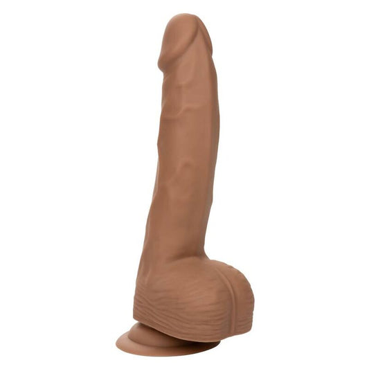 CALEXOTICS - CLOUS EN SILICONE 20,32 CM MARRON