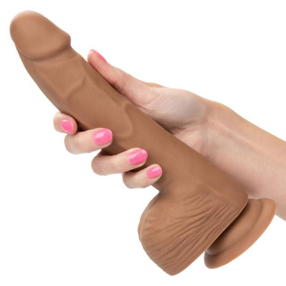 CALEXOTICS - CLOUS EN SILICONE 20,32 CM MARRON