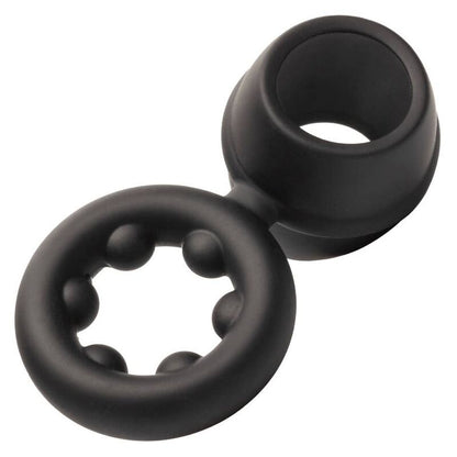 CALEXOTICS - BAGUE ALPHA DUAL MAGNUM NOIRE