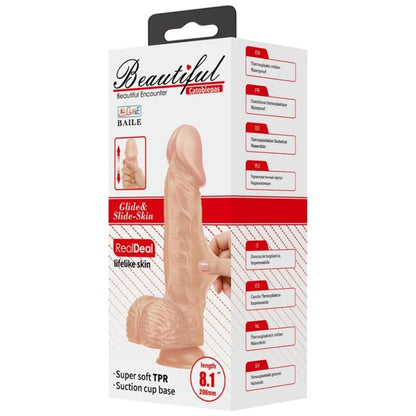 DANSE - BELLE RENCONTRE CATOBLEPAS GODE FLEXIBLE RÉALISTE 20,6 CM NATUREL
