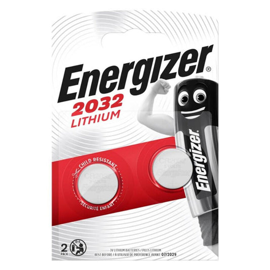 ENERGIZER - Pile bouton au lithium CR2032 3 V BLISTER*2