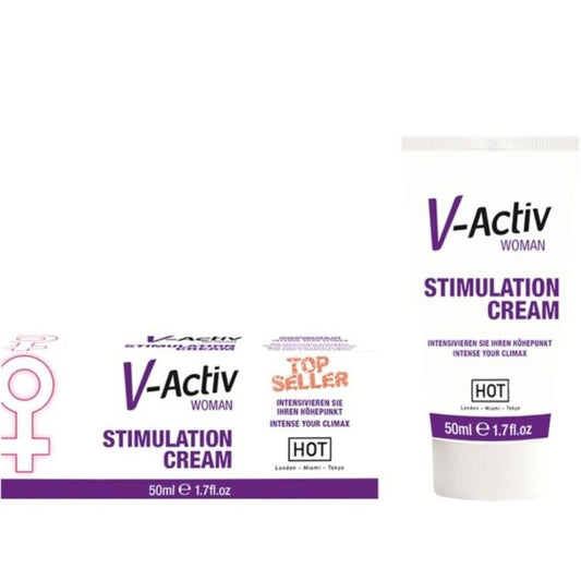 HOT - V-ACTIV CRÈME STIMULANTE POUR FEMMES 50ML