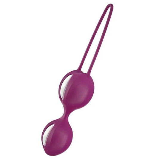 FUN FACTORY - SMARTBALLS DUO BOULES PELVIENNES BLANC/RAISIN