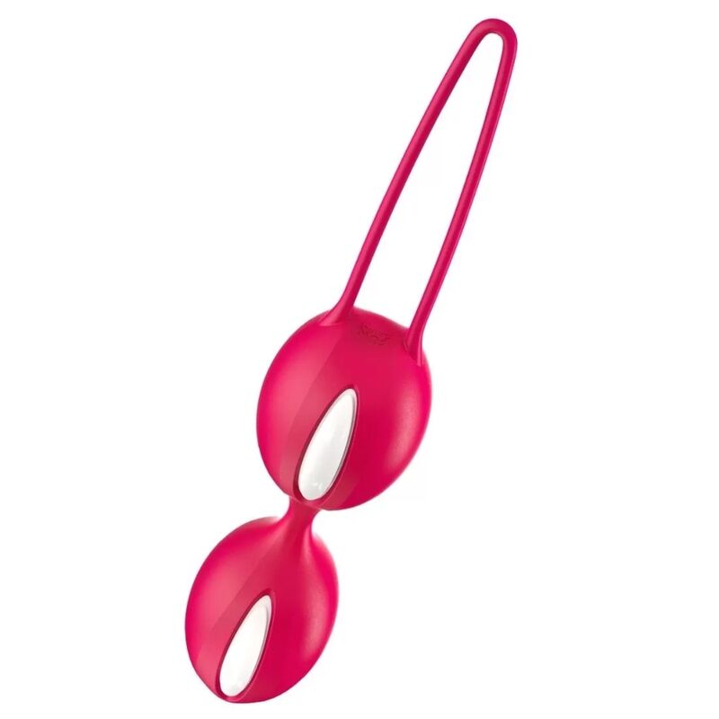 FUN FACTORY - DUO DE BOULES PELVIENNES SMARTBALLS BLANC/ROUGE