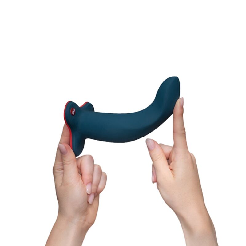 FUN FACTORY - LIMBA DILDO FLEX L VELOURS BLEU