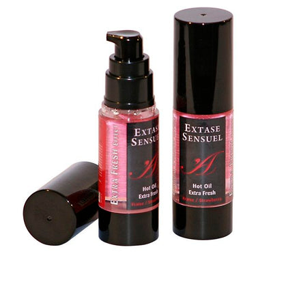 EXTASE SENSUAL - HUILE DE MASSAGE EXTRA FRAISE EFFET FRAISE 30 ML