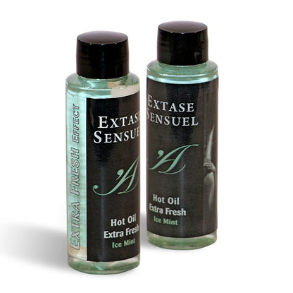 EXTASE SENSUAL - HUILE DE MASSAGE EXTRA FRAÎCHE EFFET GLACÉ 100 ML