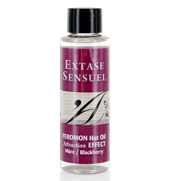 EXTASE SENSUAL - HUILE DE MASSAGE EFFET CHALEUR AUX PHÉROMONES DE MÛRE 100 ML