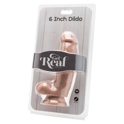 GET REAL - GODE 12 CM AVEC TESTICULES NATURELS