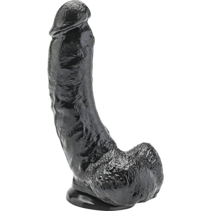GET REAL - GODE 20,5 CM AVEC TESTICULES NOIRS