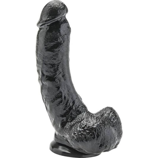 GET REAL - GODE 20,5 CM AVEC TESTICULES NOIRS