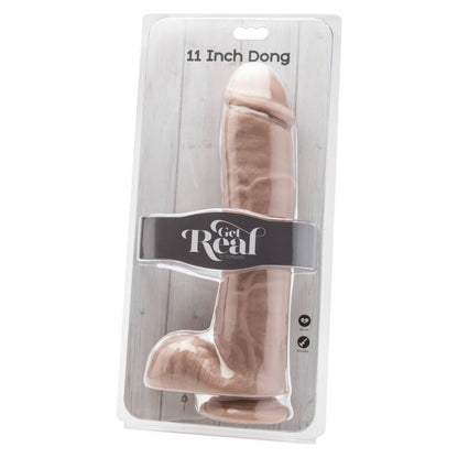 GET REAL - GODE 28 CM AVEC TESTICULES NATURELS