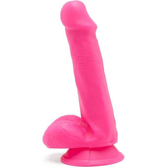GET REAL - HAPPY DICKS DILDO 12 CM AVEC TESTICULES ROSES