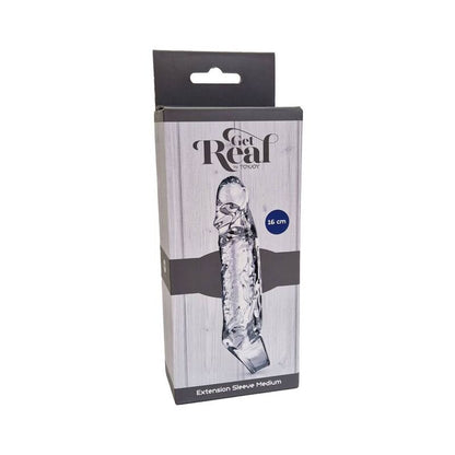 GET REAL - EXTENSION MOYENNE 16 CM TRANSPARENTE