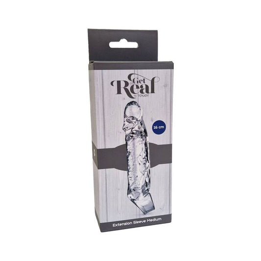 GET REAL - EXTENSION MOYENNE 16 CM TRANSPARENTE