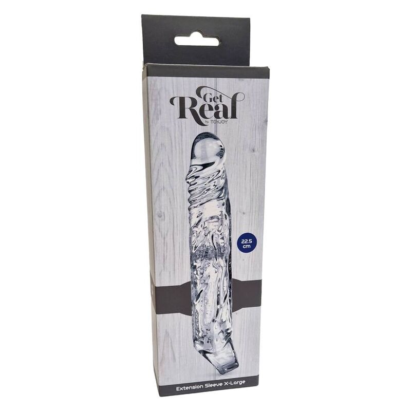 GET REAL - EXTENSION EXTRA LONGUE 22,5 CM TRANSPARENTE