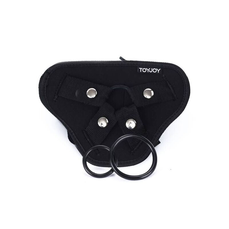 GET REAL - HARNAIS NOIR DELUXE À SANGLE