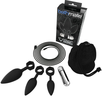 BATHMATE - PLUGS D'ENTRAÎNEMENT ANAL VIBRANT
