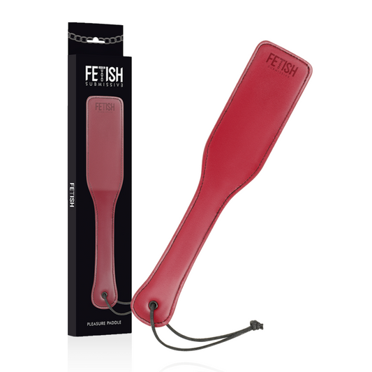 FÉTICHE SOUMIS CHAMBRE NOIRE - FOUET EN CUIR VEGAN