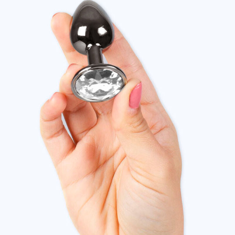 SECRETPLAY - PLUG ANALE GUNMETAL TAILLE S 7 CM