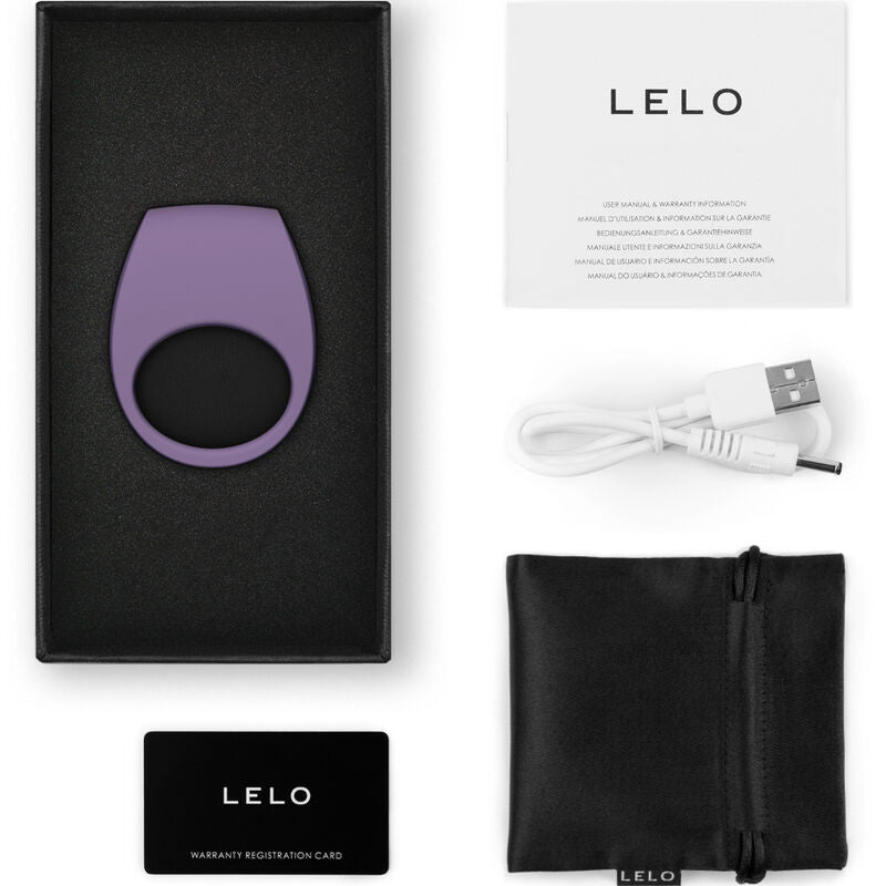 LELO - TOR 3 ANNEAU VIBRANT NOIR